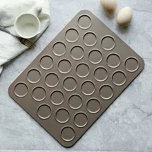 28 последовательная форма для пирожного Макарон Дженни печенья для выпечки, из углеродистой стали Сковорода Кухня форма для выпечки
