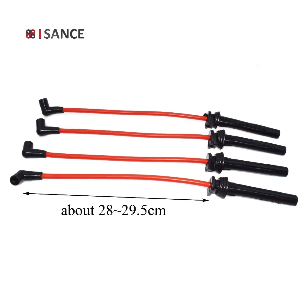 Комплект проводов ISANCE для свечей зажигания R50 R53 10 2 мм BMW Mini Cooper & S 1.6L 2002 2003 2004 2005