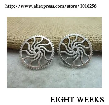 

Zinc alloy pendant jewelry accessories diy handmade material charms free The sawtooth 24 mm