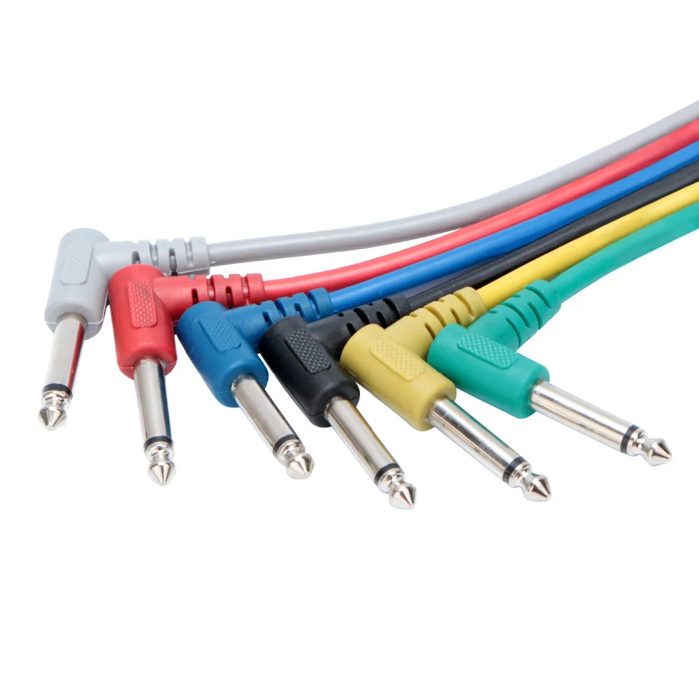 Freeshipping Guitar Super Silent Plug Cable electric guitar Connecting