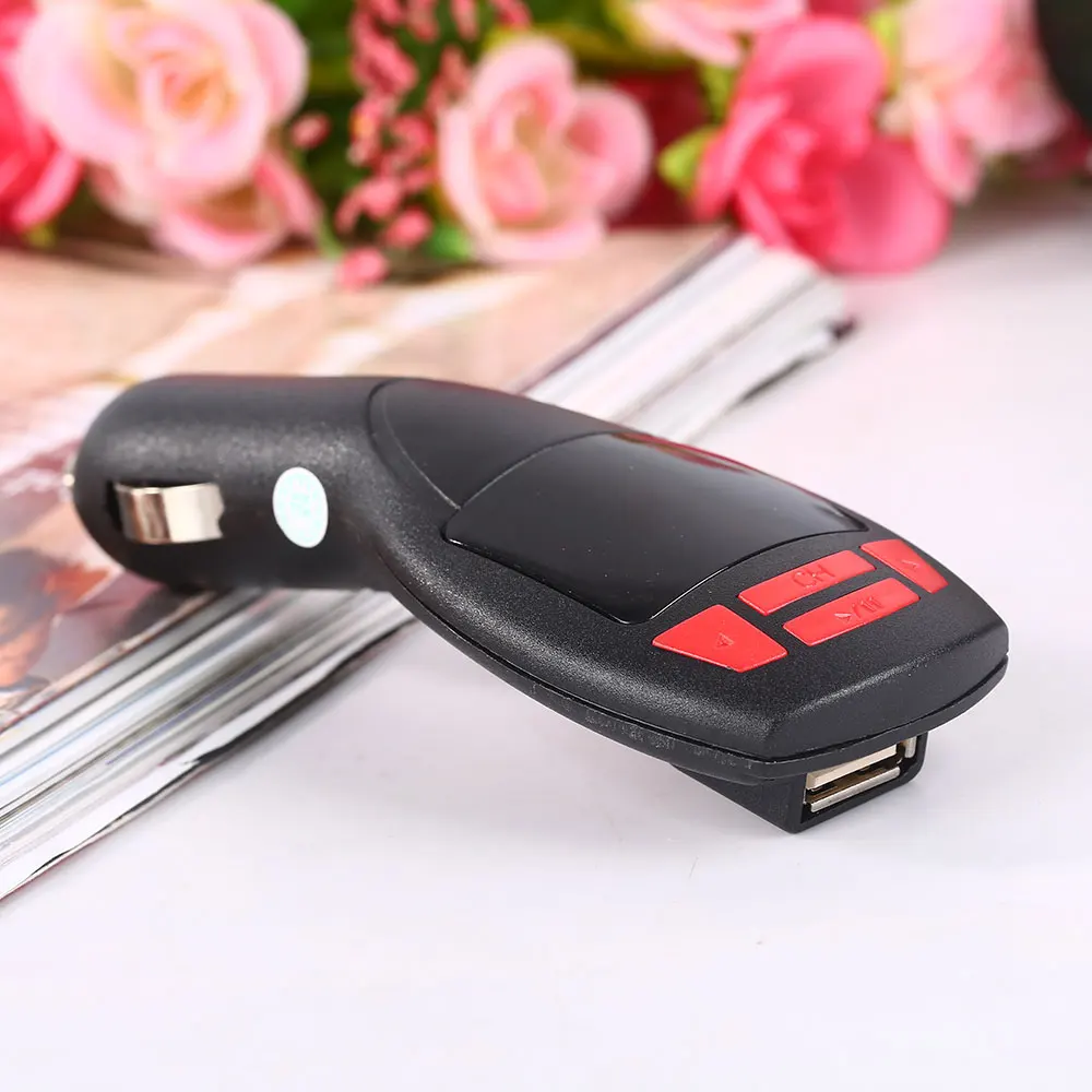 

Automotive Car MP3 Player FM transmitter Wireless In-Car FM Modulator Handsfree Bluetooth Car Kit with LED Display Music Players