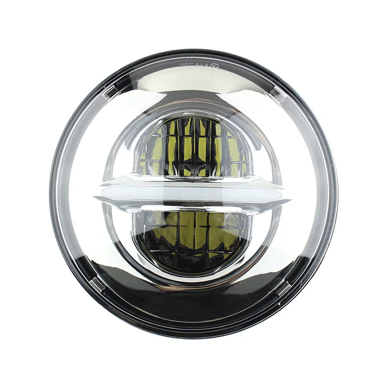 

5.75 inch LED Projector Hi/Lo Beam DRL Round Headlight Headlamp Universal Motorcycle Light
