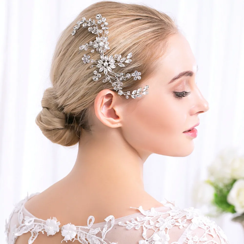 Luxury Vintage Bride Hair Accessories Handmade Wedding
