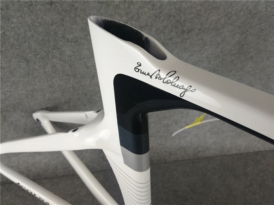 Top Colnago Carbon Road Frame White Concept Bike Frameset carbon road Road racing bicycle frame 5 Top Colnago Carbon Road Frame White Concept Bike Frameset carbon road Road racing bicycle frame 5