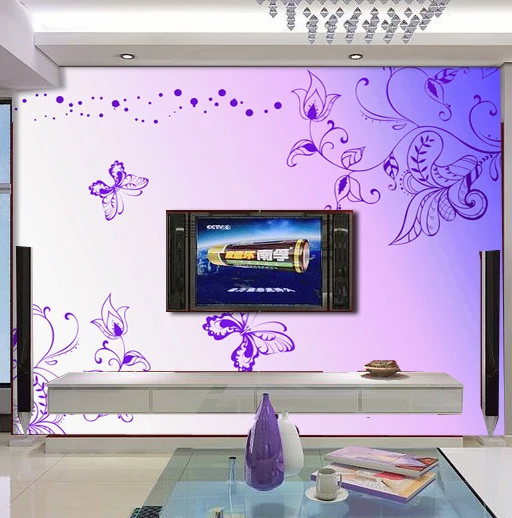 Online get cheap paarse achtergrond behang aliexpress.com ...