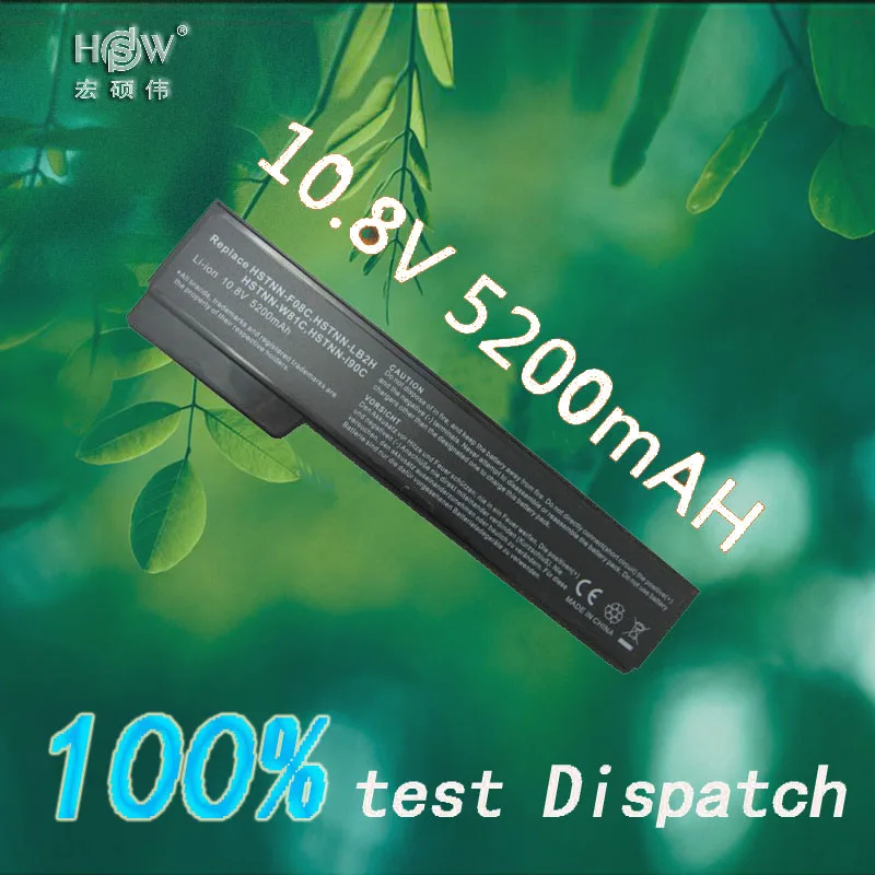 

6 cells 5200mAH Battery for HP EliteBook 8460p 8460w 8560p 8560w ProBook 6360b 6460b 6465b 6560b 6565b 628369-421 628664-001