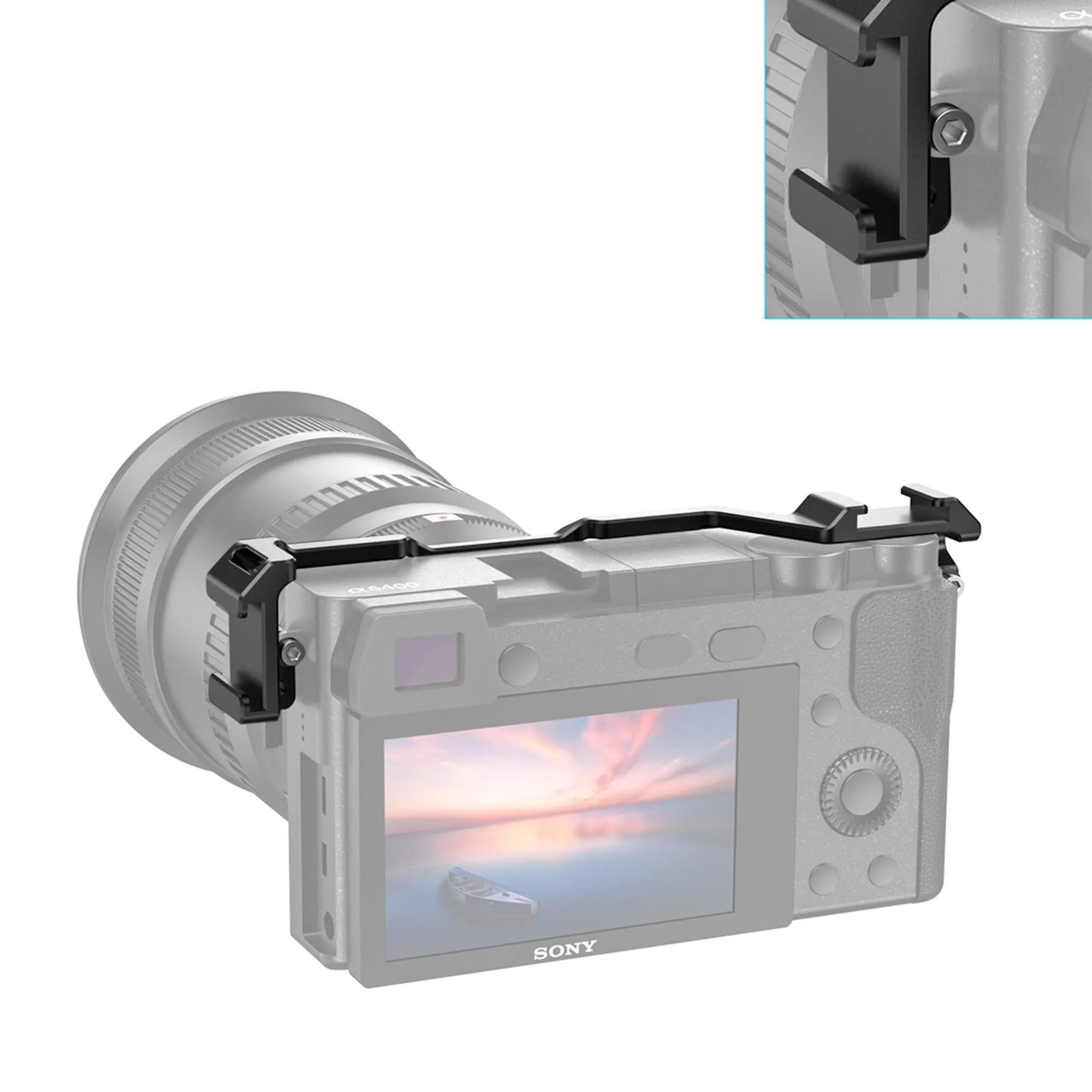 SmallRig крепление для холодного башмака для sony A6100/A6300/A6400/A6500 w/2 крепление для холодного башмака для микрофона DIY варианты 2334