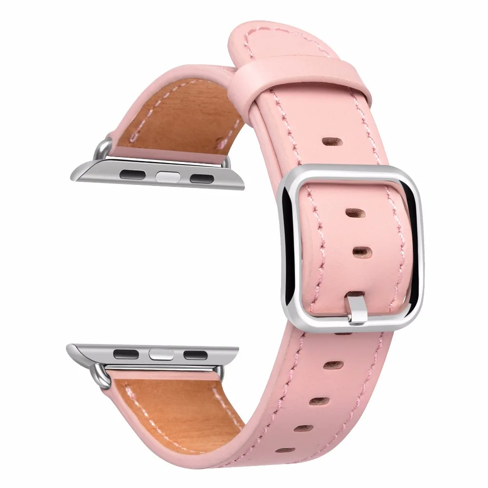 Ремешок для часов Apple Watch 38 мм Женский 42 Мужской сменный ремешок из натуральной