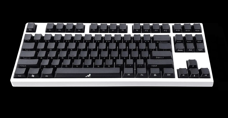 NPKC Черный ABS лазерные боковая подсветка топ-освещенный блеск через OEM keycaps ANSI ISO для Cherry MX переключатели 87 96 108 механическая клавиатура