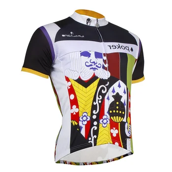 

ILPALADINO Summer Men Quick Dry Short Sleeve Anti-sweat Cycling Jerseys Bicycle Clothes Clothing Cycling Shirt