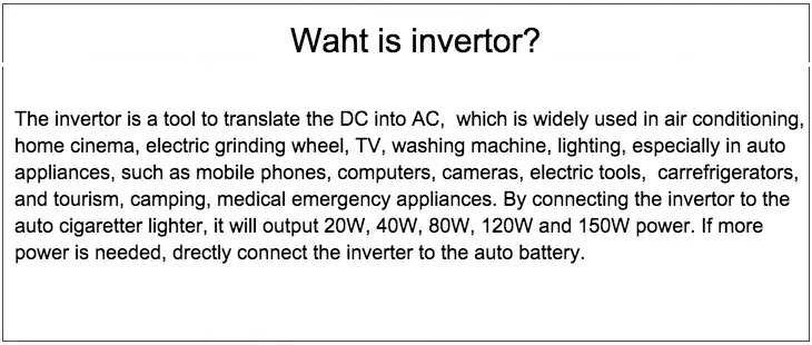 Модифицированный синусоидный инвертор DC 12 V/24 V дo AC 110/220V 1000W с универсальным гнездом USB Порты и разъёмы для автомобиля на солнечной батарее Мощность инвертор