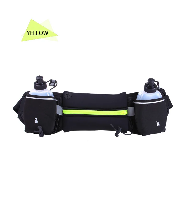 Running Waist Bags Outdoor For Man&Women Jogging Waist Pack Hydration Belt Bag Water Bottle Fitness Gym Lightweight Sport Wallet