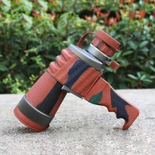 Красный HD портативный ручной телескоп AD 10X50 большой окуляр Монокуляр со съемной ручкой для охоты наружного применения