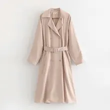 Горячая Eppinger s. Поиск по дизайну. 120-8926 Европейская и американская мода плиссированные сплайсинга Длинные сетки Тренч пальто