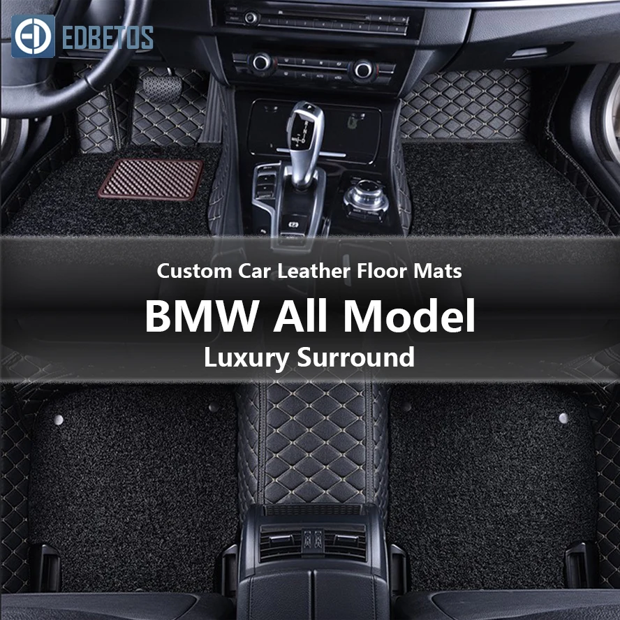 

Custom Car Leather Floor Mats for BMW All Models 428i xDrive 428i xDrive Gran Coupe AutoLuxury Surround Wire Floor Mat 2014-2015