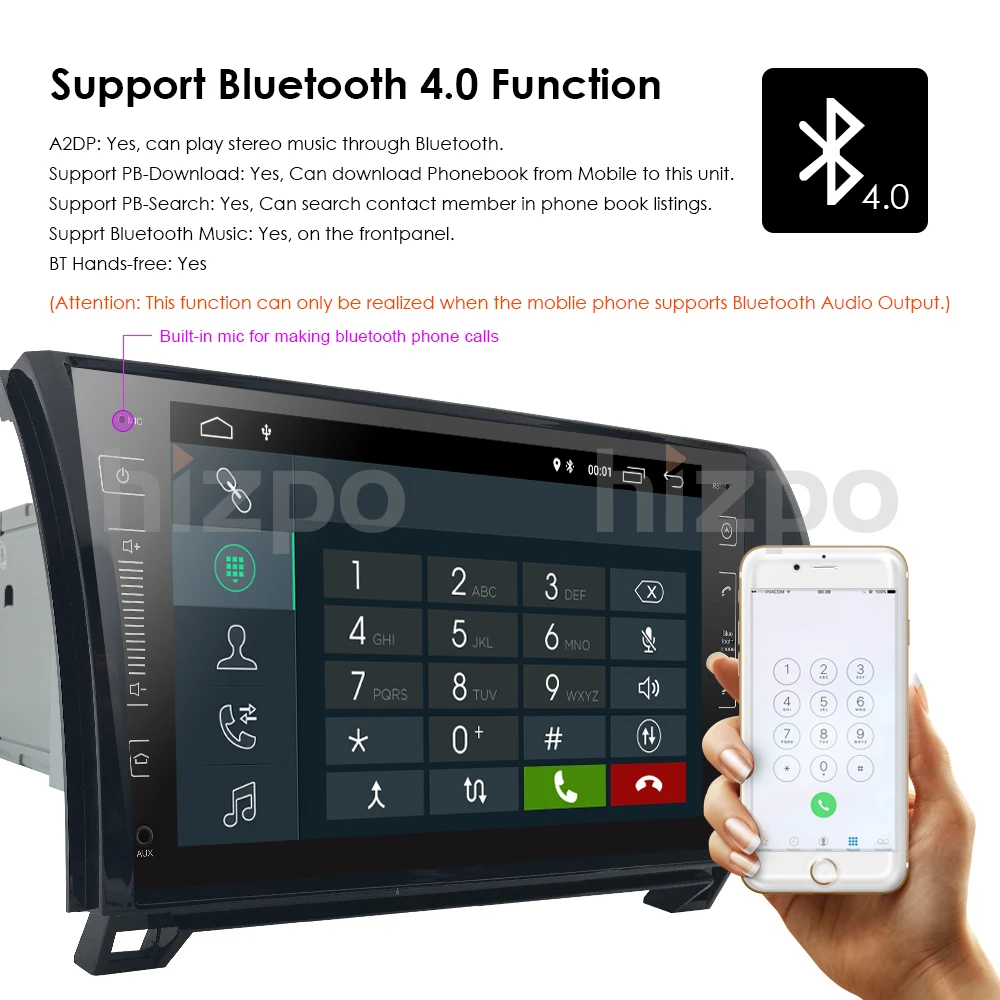 Cheap 9" Quad-Core Android 8.1 Car Radio Head Unit Stereo GPS Sat Nav DAB+ for Sequoia /Tundra 12