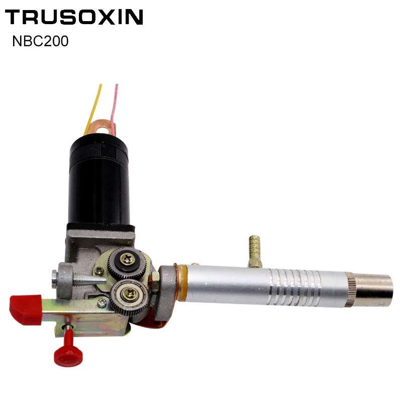 MIG welding machine Spool Gun Push Pull Feeder DC 24V Motor Wire 0.6-1.2mm Welding torch Aluminum copper stainless steel