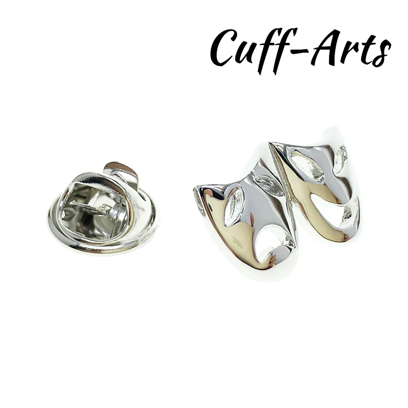 Мужская винтажная брошка Cuffarts из латуни в стиле сериала Комедия и борьба с