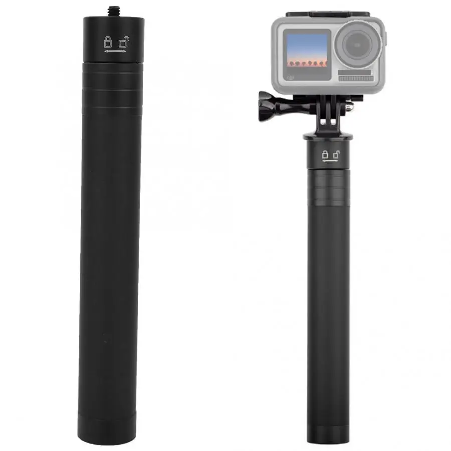 

Aluminum alloy Handheld Gimbal Extension Rod Selfie Stick Mount Holder for DJI OSMO ACTION Sports Camera