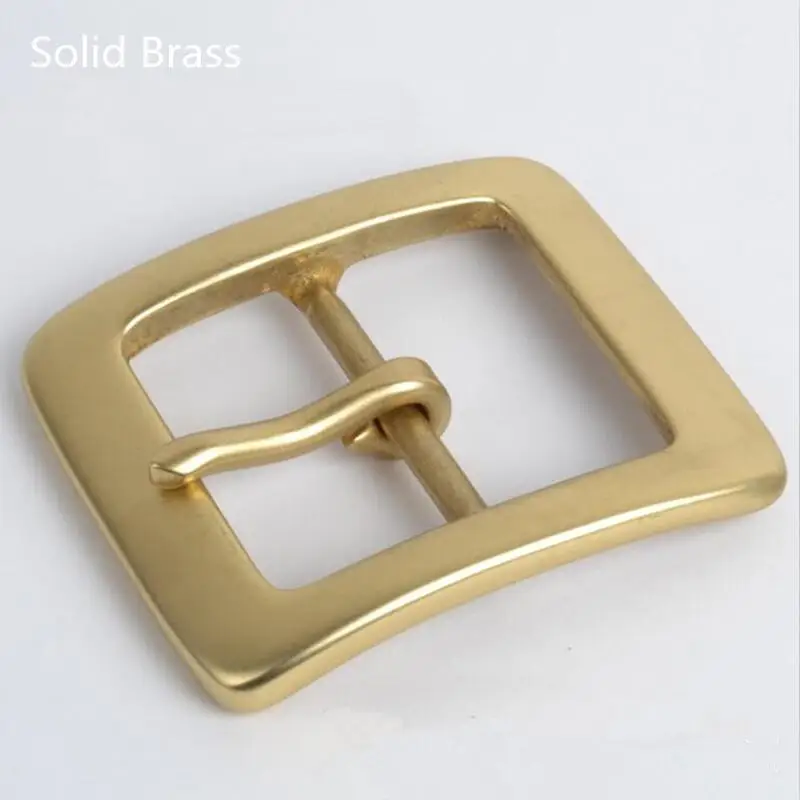 Retail Fashion Men's Solid brass belt buckles With 65*55mm Metal Cowboy