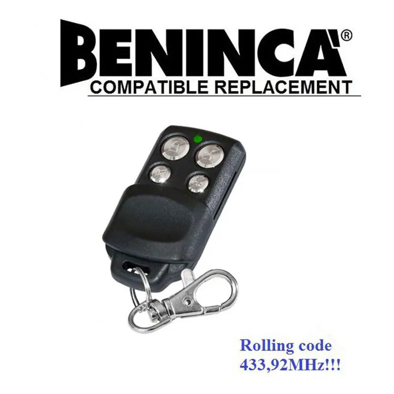 

Wireless 4 channel Beninca IO transmitter Beninca TOGO 4WVrolling code remote control