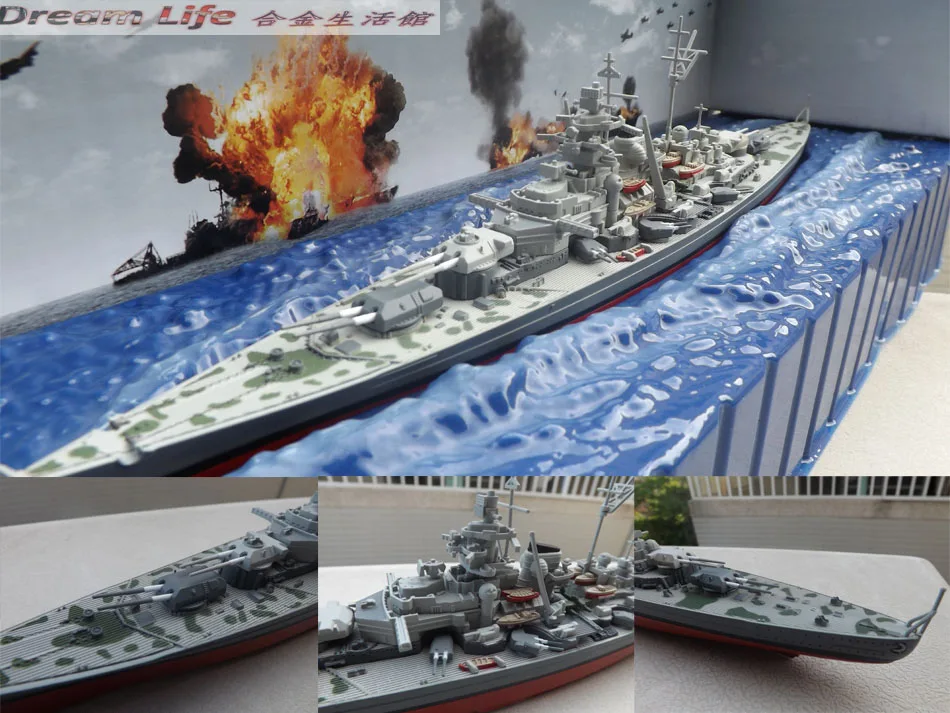 FOV 1/700 масштаб военная модель игрушки немецкий Тирпиц линкор литой металлический военный корабль модель игрушки для коллекции, подарок