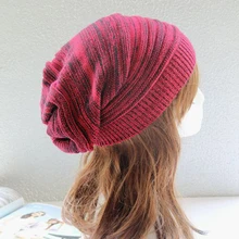 Кашемировая вязаная зимняя шапка для женщин и мужчин, унисекс, смешанные цвета, толстая женская шапка Skullies, теплая шапка Гравити Фолз, женские шапки 6C0167