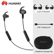 Original huawei honor xsport pro am66/am61 fone de ouvido bluetooth sem fio com microfone controle de volume alto-falante in-ear fone de ouvido