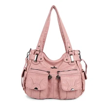 Высокое качество роскошные дизайнерские брендовые Для женщин прочный Повседневное вместительные сумки-тоут Сумки из натуральной кожи мыть из искусственной кожи через плечо Sac основная плата для дам