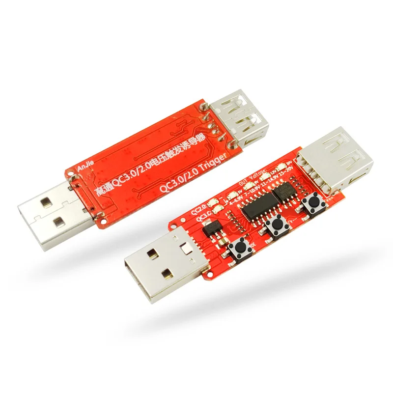 QC2 0 3 0 trigger automatic USB tester instrument voltage ammeter for Qualcomm Quick Charger Power