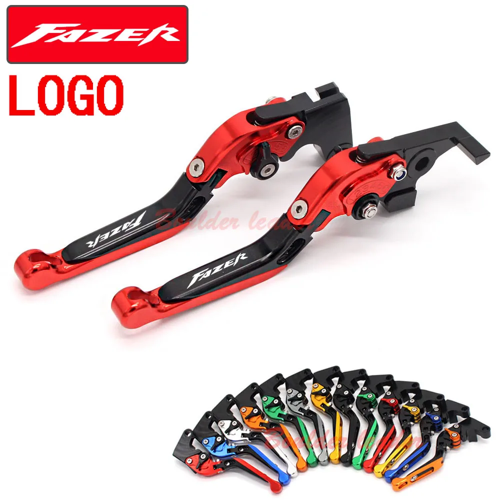 

For Yamaha FZS 600 FZS600 Fazer 1998-2003 1999 2000 2001 2002 Red+Black CNC Motorcycle Accessories Adjustable Brake Clutch Lever