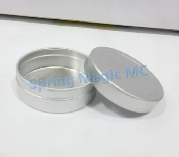 

25ml Silver Round aluminum Jars used for face cream/lipstick/eye shadow/eyeliner cream jar,Cosmetic container,Aluminum Bottles