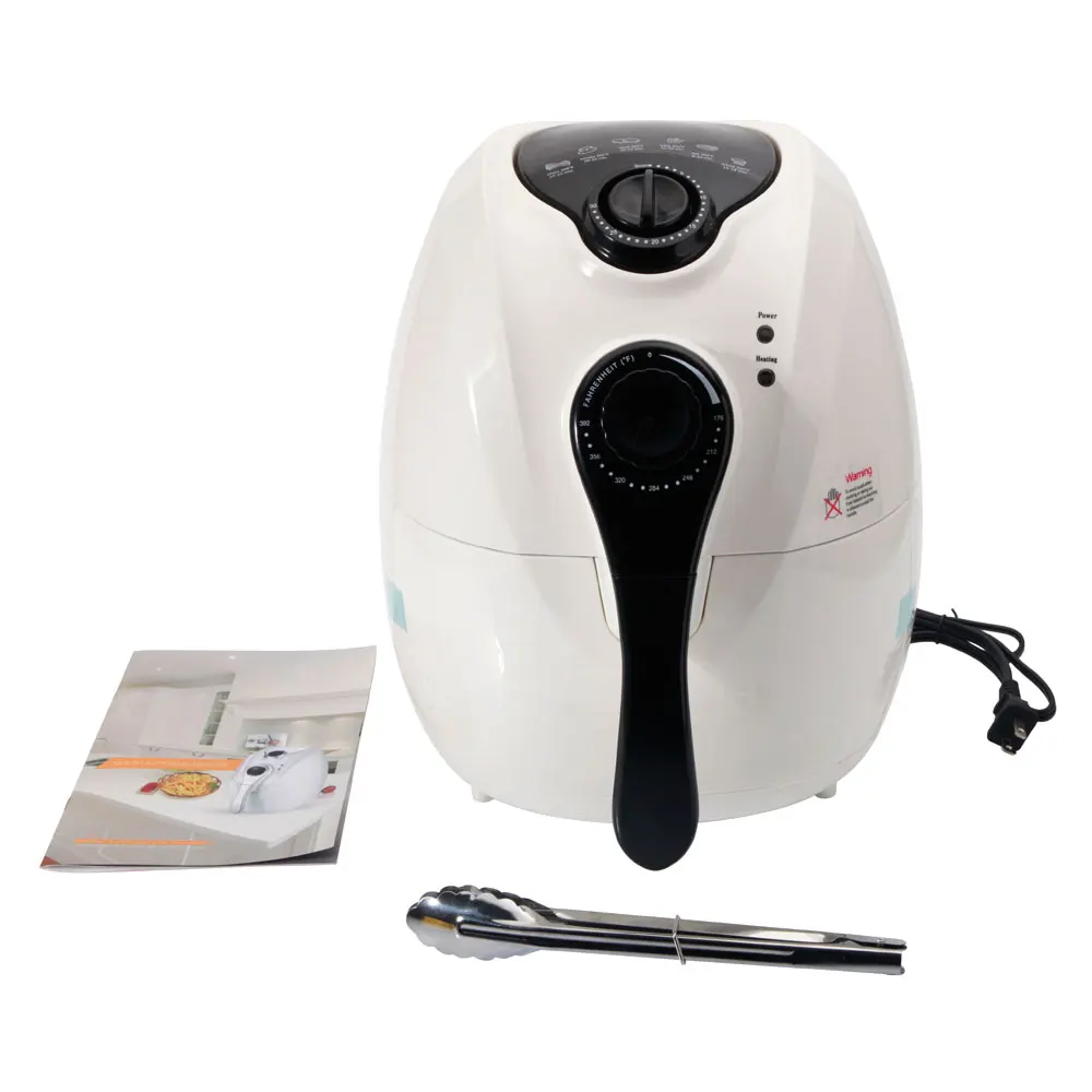 

1500W Smart Multifunctional Electric Air Fryer with Adjustable Temperature & Time White