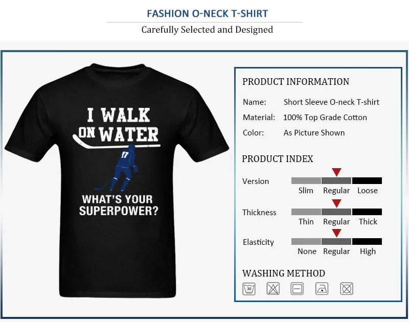 I Walk On Water Whats Your Superpower Shirt Hockey_detail_black