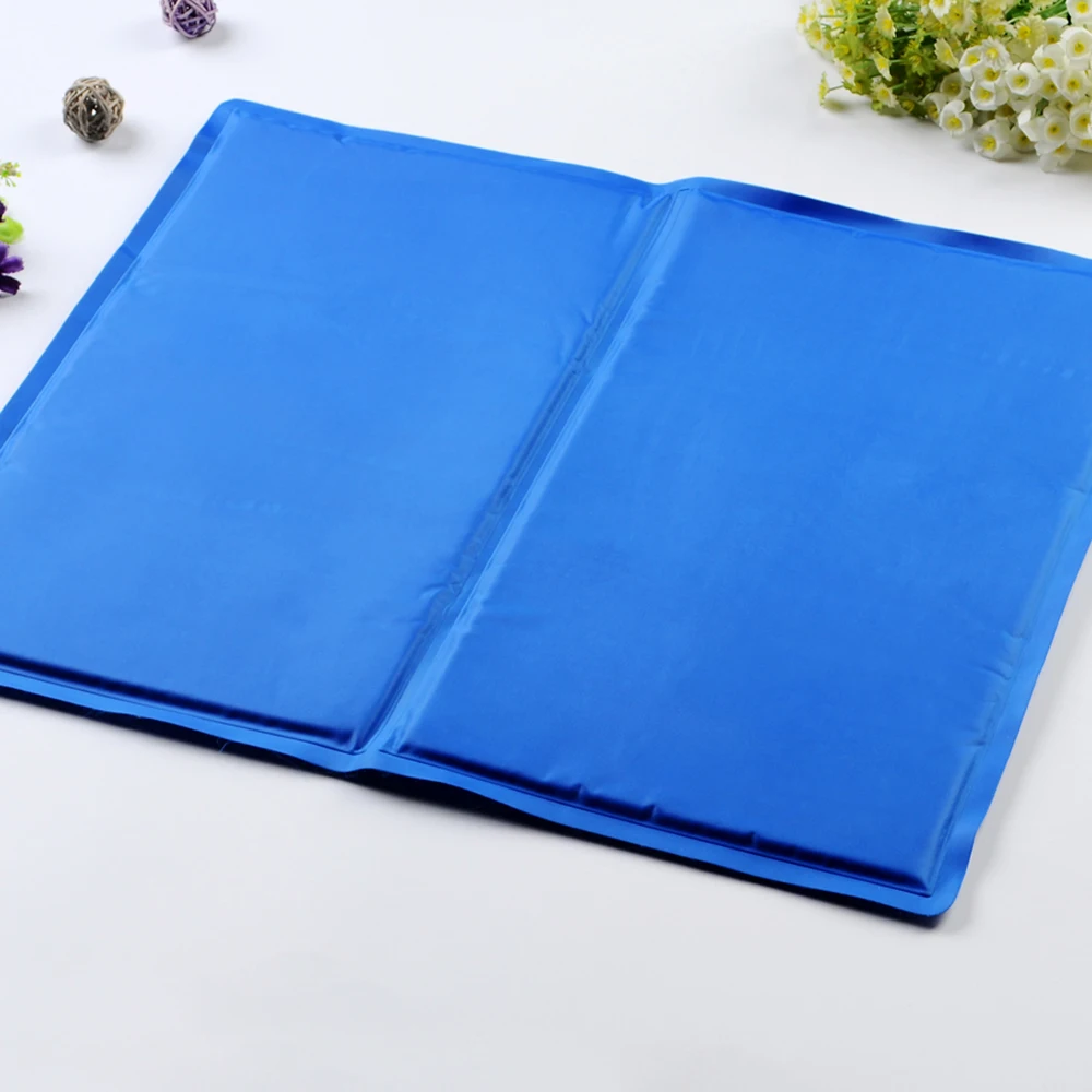 buy Summer Cooling Mats Blanket Ice Pet Dog Bed Mats For Dogs Cats Sofa Portable Tour Camping Yoga Sleeping Pet Accessories