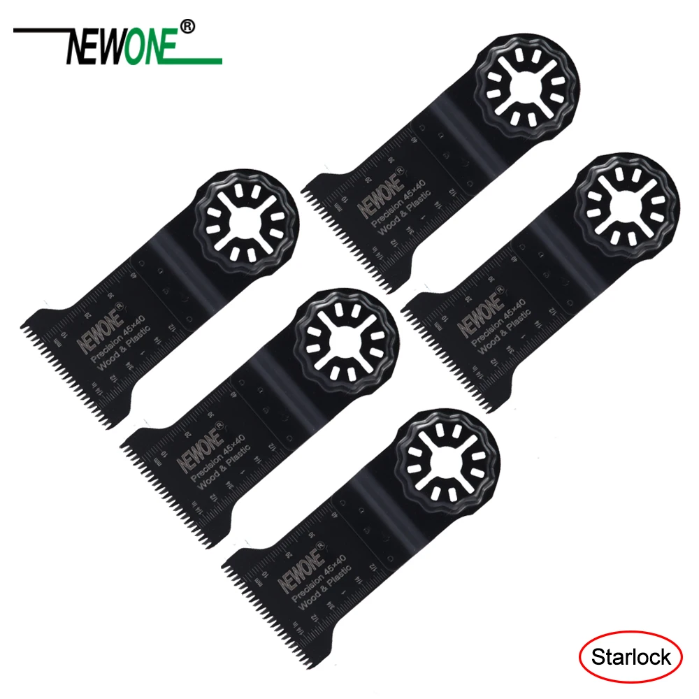 

NEWONE 45mm Starlock Saw Blade Multi Pack precision oscillating tool accessoriessaw blade for Fein Bosch Cutting Wood Drywall Pl