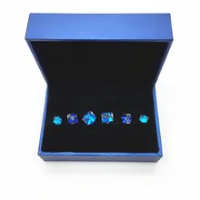 MS Betti универсальные простые дизайнерские маленькие серьги набор для девочки с кубическим кристаллом 10 мм 8 мм 6 мм из swarovsi в синей коробке 3 пары/комплект