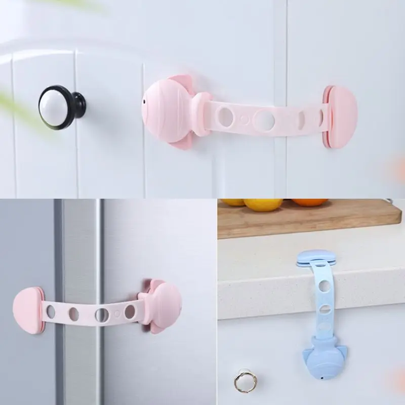جديد سلامة الطفل قفل خزانة حزام قفل أمان للأطفال سلامة الطفل حماية الأطفال خزانة قفل أمان الطفل واقية مانع
