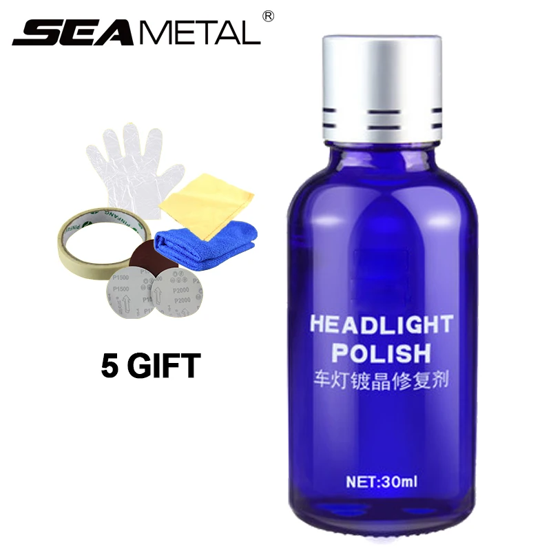 

Car Headlight Restoration Repair Lamp Polishing Cleaning Liquid Fix Care Tool Auto Protector Anti-scratch DIY Wash Car-styling