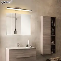 16 Вт 24 Вт Морден Анти-туман водонепроницаемый акриловый зеркальный свет светодиодный настенный светильник для ванной комнаты серебряный