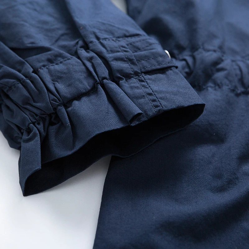 SEMIR плащ Пыльник в британском стиле Женский Тренч модные тонкие однотонные