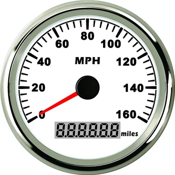

Universal Auto Marine MPH GPS Speedometer Odometer 160MPH 200MPH Speed Gauge With Backlight 9-32V
