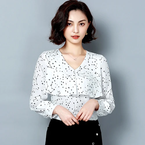 I44027 عالية الجودة 2 الألوان الخيار الأبيض البني OL عارضة قميص