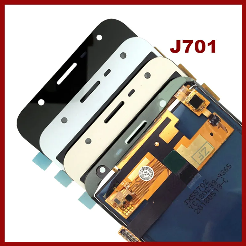 100% протестированный J701 ЖК-экран для Samsung Galaxy J7 Neo J701F J701M ЖК-дисплей кодирующий
