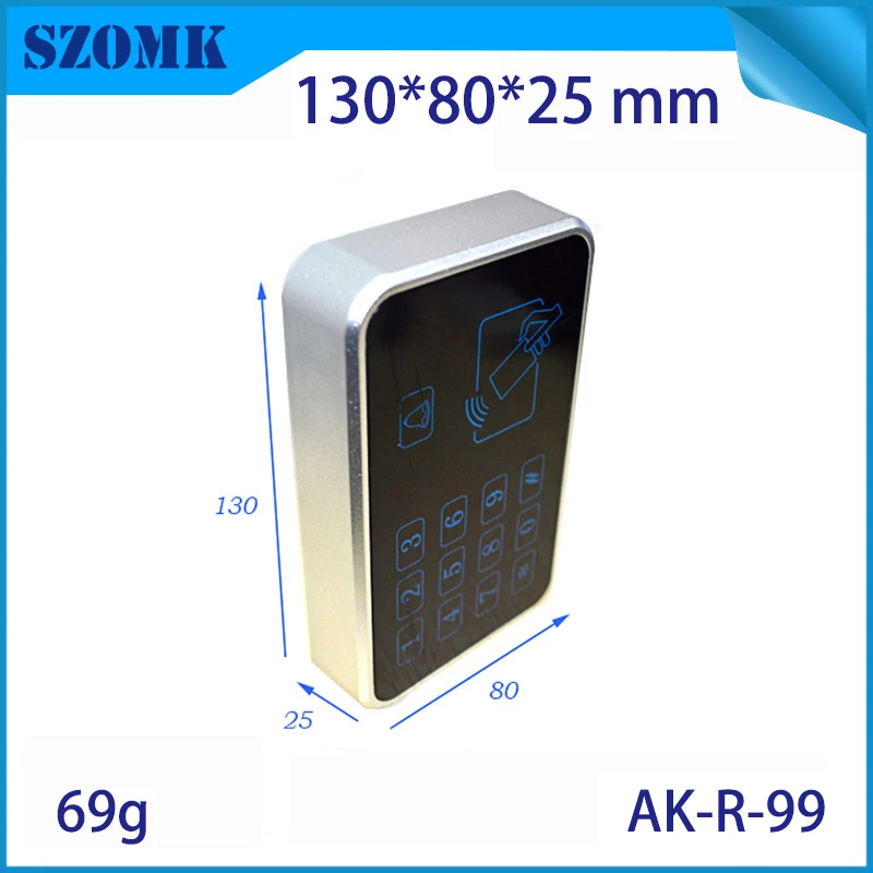 szomk IC card reader plastic enclosure for electronics project plastic sensor junction box distribution box instrument case plastic housing for pcb (5)