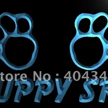 LK252-щенок спа собака, домашнее животное, светодиодная неоновая вывеска