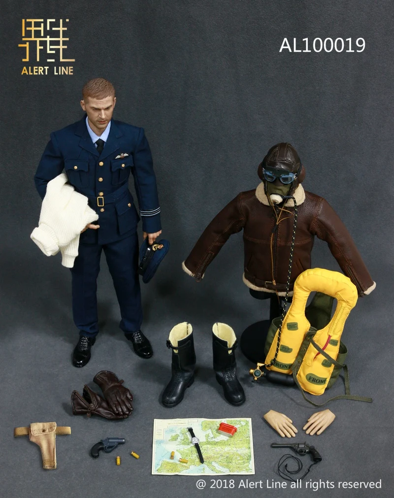 

ALer Line AL100019 WWII British Royal Air Force - Fighter Pilot 1/6 Figure