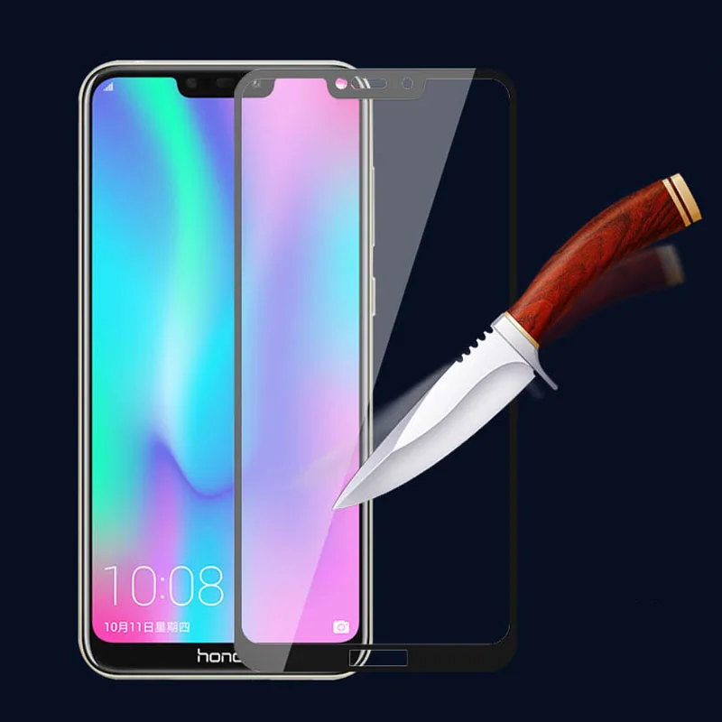 Защитное стекло Honor 8c 8 Lite закаленное для Huawei Hono Honor8 C C8 lite Защитная пленка