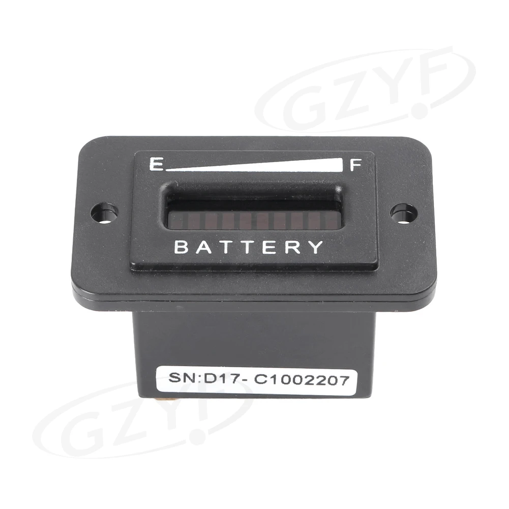 36V Battery Volt Indicator Meter Gauge LED Display For Moto Golf Cart