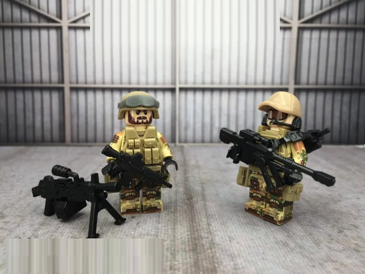 

MOC Special forces Sniper weapons figures original toy swat military accessories Compatible all DIY Building Blocks brinquedos